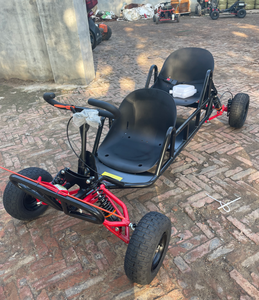 Wholesale Speed 45km/h <strong>Two</strong> Person Fuel <strong>Two</strong> <strong>Seater</strong> 212CC <strong>Go</strong> <strong>Kart</strong> <strong>for</strong> <strong>Adults</strong> and Children - Product Image 4