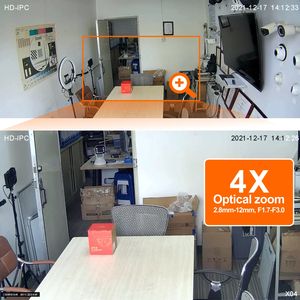 2 אינץ מתכת דיור 2MP POE IP PTZ מצלמה עם Hisee APP IR 20 מטרים עבור קטן מקורה IP מצלמה - Product Image 5