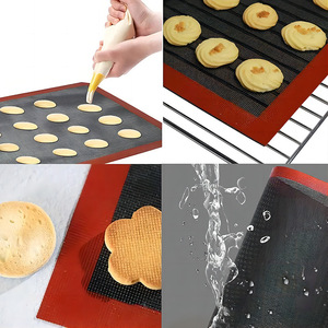 <span class=keywords><strong>Tapis</strong></span> de cuisson en <span class=keywords><strong>silicone</strong></span> Vichen VC003 en gros, résistant au four et au lave-vaisselle, pour biscuits, pâtisseries et outils de pâtisserie rapide - Product Image 3