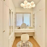 Dressing moderne de style ouvert, dressing walk-in, armoire en acier avec portes en MDF, assemblé, personnalisable, largeur 1,2 m