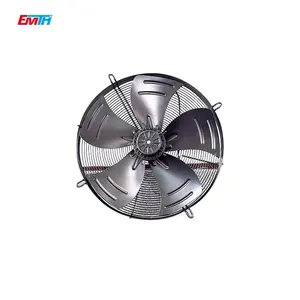 Top Supplier Industrial High Efficiency Suction blowing 300 400mm axial fan with external rotor motor Aluminum Ventilador axial
