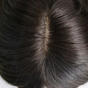 Miglior Topper per <span class=keywords><strong>Capelli</strong></span> in Veri <span class=keywords><strong>Capelli</strong></span> Umani con Base in PU Sottile e Rivestimento in Poliuretano, Sistema a Clip per Donne Bianche con <span class=keywords><strong>Capelli</strong></span> <span class=keywords><strong>Diradati</strong></span> - Product Image 3