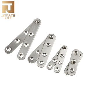 บานพับสแตนเลสทรงตรงจินเนท 4 ขนาด ทนทานสำหรับประตูซีรีส์ต่างๆ - Product Image 1
