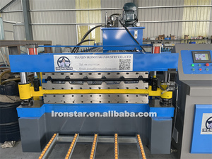 Maquina Para hacer planchas de <span class=keywords><strong>Zing</strong></span> acanalado เครื่องขึ้นรูปม้วนสองชั้น - Product Image 2