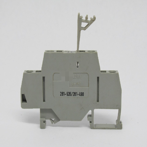 281-635/281-49wbr0 Blok Terminal Komponen Dengan 2 4mm Abu-abu Bekas - Product Image 1