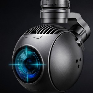 30X Optical Zoom 4K UHD AI Gimbal <b>Camera</b> Pod for Drone with Smart Detect & Track Neural Engine 8MP CMOS 3-Axis <b>Stabilized</b> - Product Image 4
