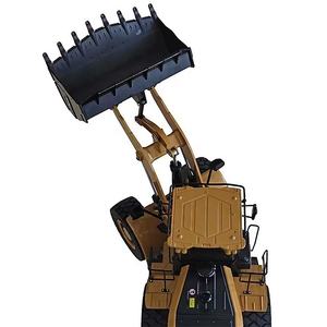 Camion d'ingénierie télécommandé Huina <span class=keywords><strong>Kabolite</strong></span> <span class=keywords><strong>K966</strong></span> 966 1:16 en métal CNC sans balais, bulldozer hydraulique RC, jouet, nouveau modèle 2023 - Product Image 4