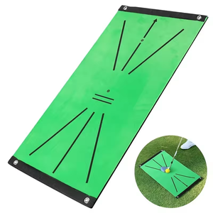 Ayuda para entrenamiento de Golf, goma absorbente de golpes, detección de columpio, análisis de bateo, alfombrilla de golpe con Base suave, corrección de trayectoria de columpio - Product Image 4