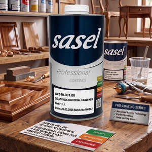 Durcisseur universel acrylique SASEL 2K 1L - Durcisseur à prise rapide non jaunissant pour revêtement polyuréthane 2K automobile et industriel - Product Image 1