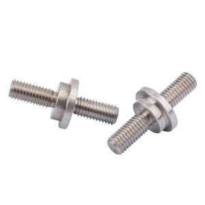 Factory Customized CNC Lathe Processing Parts <strong>Stud</strong> Bolts White Zinc Plated <strong>Stud</strong> <strong>Screws</strong>, Special Shaped Parts - Product Image 4