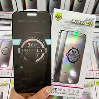 Film de protection d'écran anti-espion 3D en verre trempé anti-regard indiscret pour iPhone 11 PRO MAX 6.5 SE I8 5.5 XR 6.1 XS MAX 6.5