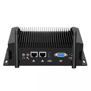 Mini PC Intel con Doble Puerto LAN, CPU i7 de 10ª Generación, Doble RS232 COM, 8 Puertos USB, Linux, Nano PC Industrial sin Ventilador, Windows 11 - Product Image 2