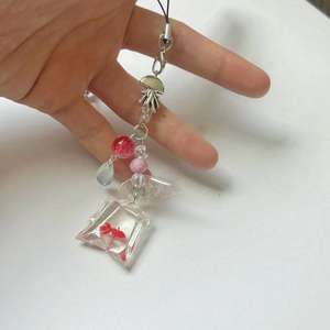 Tatlı Y2K balık telefonu anahtarlık telefon kılıfı Charm kolye cep kordon sevimli boncuklu cep telefonu askısı çanta anahtarlık takı hediye - Product Image 6