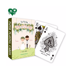 Para jugar al papel de boda, lisas, 58x88mm, 54 cartas por baraja - Product Image 1