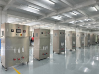 Mesin Elektrolisis Air Hidrogen 1000L/H Perangkat Air Fungsional Inti PLC Saturasi Hidrogen Maksimal