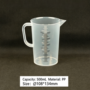 Tasse à mesurer graduée de qualité commerciale, <span class=keywords><strong>pichet</strong></span> à mesurer les liquides sans BPA, carafe à mesurer à double échelle, plusieurs tailles 300-5000 ml, outil de cuisine - Product Image 5