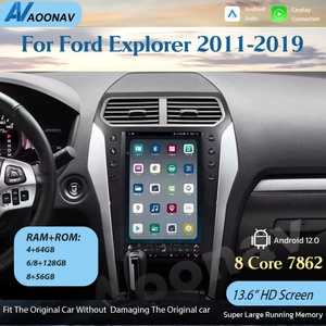 Radio para Auto de 13.6 Pulgadas para Ford Explorer 2011-2019, Android, Estéreo Multimedia, GPS, Navegador, Pantalla Táctil, Carplay Inalámbrico - Product Image 2