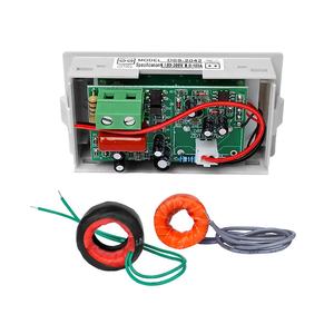 交流80-300V 100A数字显示电压表和电流表双检测器，带220V 0-50A 0-100A液晶显示型号D69-2042 - Product Image 4