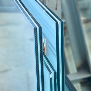 Murs-rideaux en verre feuilleté architectural industriel, solutions de vitrage décoratif coloré et structurel pour l'extérieur, les chambres et les ateliers - Product Image 3