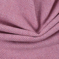 Tissu en laine tweed à chevrons teint en fil pour manteau, rideau, canapé