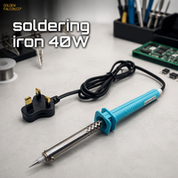 Fer à souder électrique portable 40W avec prise UK pour réparation électronique
