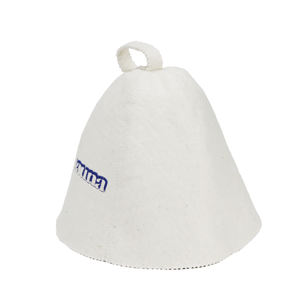 Pure Wool Eco-Friendly <b>Sauna</b> Hat With Customized Logo Embroidery Soft And Comfortable Washable Reusable <b>Sauna</b> Hat - Product Image 3