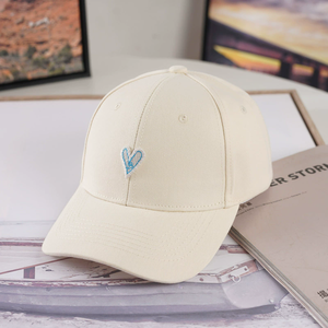 Blue Little Love Baseball Sombrero de conductor ajustable multifuncional Sombrero de papá unisex Disponible en todas las estaciones Gorra de béisbol - Product Image 3