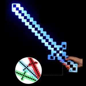 Espada Larga LED Brillante con Luz Intermitente, Juguete Novedoso de Tiburón Luminoso, Accesorio para Fiestas, Espada Clásica con Luz de Diamante, ¡Gran Venta! - Product Image 2