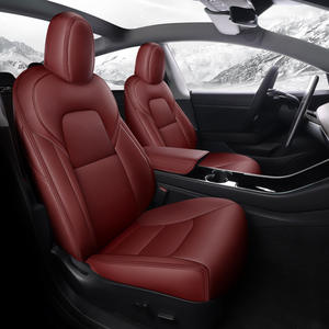 เบาะนั่งหนัง5-seater หรือ<span class=keywords><strong>7</strong></span>-seater สุดหรูดีไซน์ระบายอากาศได้ดีใช้ได้กับ99% ของรถยนต์ในท้องตลาด - Product Image 1