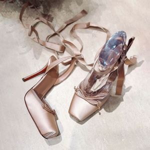Luxury Satin Bow Stiletto Heel <b>Sandals</b> Designer Bridal Party Shoes for Women - Product Image 3