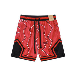 Shorts de Baloncesto y Fútbol Americano de Moda Urbana Estadounidense, Personalizados al por Mayor, de Alta Calidad, con Tela de Malla de Secado Rápido - Product Image 4