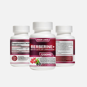 Cápsulas de Berberina, Suplemento de Berberina HCI con <span class=keywords><strong>Canela</strong></span> de Ceilán, Apoya la Salud Inmunológica, del <span class=keywords><strong>Colesterol</strong></span>, Digestiva e Intestinal de la Mujer - Product Image 2