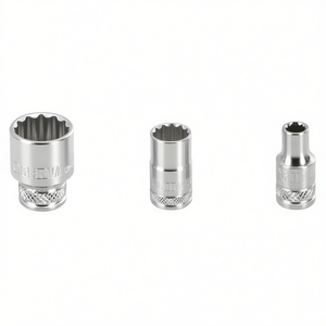 Fervi Hex Polygonal <b>Socket</b> Wrench Industrial Grade Automotive Repair 12mm 10mm 8mm Chrome Vanadium Steel - Product Image 2