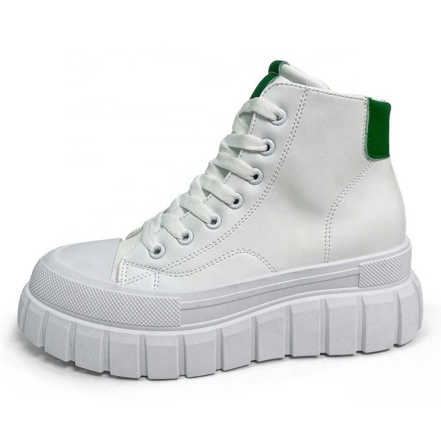 2023 Women's Casual Sneakers with Chunky Heel Height Increase Cushioning Walking Shoes Hot Sale Summer Platform Sneakers