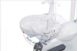 Hygiënische desinfectie tandartsstoel unit RF-S800 |   Complete tandheelkundige behandelunit met spoelbak & instrumentenbak - Product Image 2