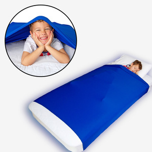 <span class=keywords><strong>Drap</strong></span> de lit élastique en soie de lait sensoriel pour enfants, favorisant le sommeil des nourrissons et des tout-petits - Product Image 2