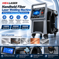 Soudeuse laser portative série MASTER, machine de soudage laser à fibre à refroidissement direct pour acier inoxydable, aluminium, cuivre