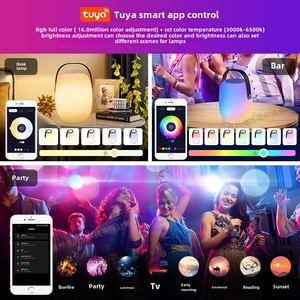 ลำโพง Tuya Smart Mini ไร้สาย พกพาได้ ชาร์จซ้ำได้ กันน้ำ พร้อมไฟ ฟังก์ชั่นเครื่องเสียง อุปกรณ์ใช้ในบ้าน สมาร์ทโฮม ข้ามพรมแดน - Product Image 2