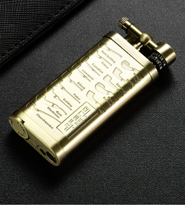 Encendedor de pipa vintage Monsoon con herramienta multiusos, rueda de encendido arenada y llama suave angular <span class=keywords><strong>para</strong></span> fumar, logotipo personalizado, venta al por mayor - Product Image 3