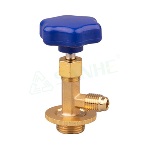 Vanne AC peut tarauder en laiton R134a réfrigérant de climatisation peut tarauder Valve - Product Image 2