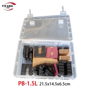 Custom Clear cardini PP scatola di stoccaggio contenitore di plastica per la casa e l'ufficio forniture di imballaggio in plastica - Product Image 6