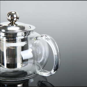 Pots à thé <span class=keywords><strong>en</strong></span> <span class=keywords><strong>verre</strong></span> borosilicate à haute teneur <span class=keywords><strong>en</strong></span> <span class=keywords><strong>verre</strong></span>, personnalisés avec passoire - Product Image 2