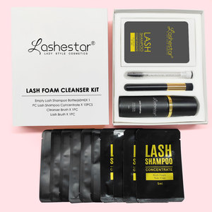 Nhãn Hiệu Riêng Bán Buôn Lông Mi Làm Sạch Dầu Gội Kit Lash Bọt Tập Trung Giải Pháp Lông Mi Dầu Gội Đầu Bàn Chải Mắt Make-up Remover - Product Image 2