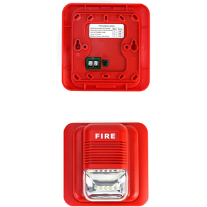 Sistema de seguridad para el hogar DC12V/24V, luz de sonido ABS, alarma de incendio, sirena estroboscópica para casa, situación de emergencia de primeros auxilios para emergencia - Product Image 4