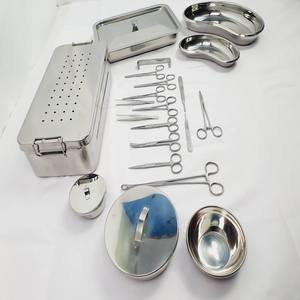 Juego de Instrumentos Quirúrgicos Menores de Acero Inoxidable BLACKSMITH SURGICAL para Cirugía General, Certificado CE Clase I - Product Image 2