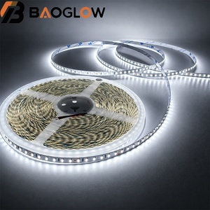 Bande LED 2835 résistante aux hautes températures 120 LED/m 24V 10W/m 8mm sur circuit argenté 20m sans chute de tension 2700K 6500K pour intérieur - Product Image 2