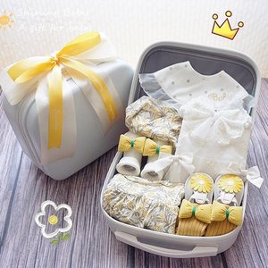 Nouvel ensemble <span class=keywords><strong>de</strong></span> vêtements pour bébé : barboteuse, jupe <span class=keywords><strong>de</strong></span> princesse, robe en coton, chaussettes, coffret cadeau. Accessoires pour bébé personnalisables en gros. - Product Image 3
