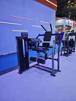 Peralatan Gym Profesional MTS Hammer Strength Pin Loaded untuk Pembakaran Lemak, Penguatan, dan Latihan Otot Perut