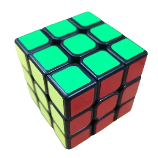 Kid Developing Toys Black white bottom Magical Speed Cubes 5.7cm Sticker magic cube puzzle toy