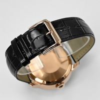 Montre automatique mécanique pour homme, en acier inoxydable, avec logo personnalisé, design unique 3D rotatif, motif cheval de course, verre 5 ATM, MOQ 10 pièces